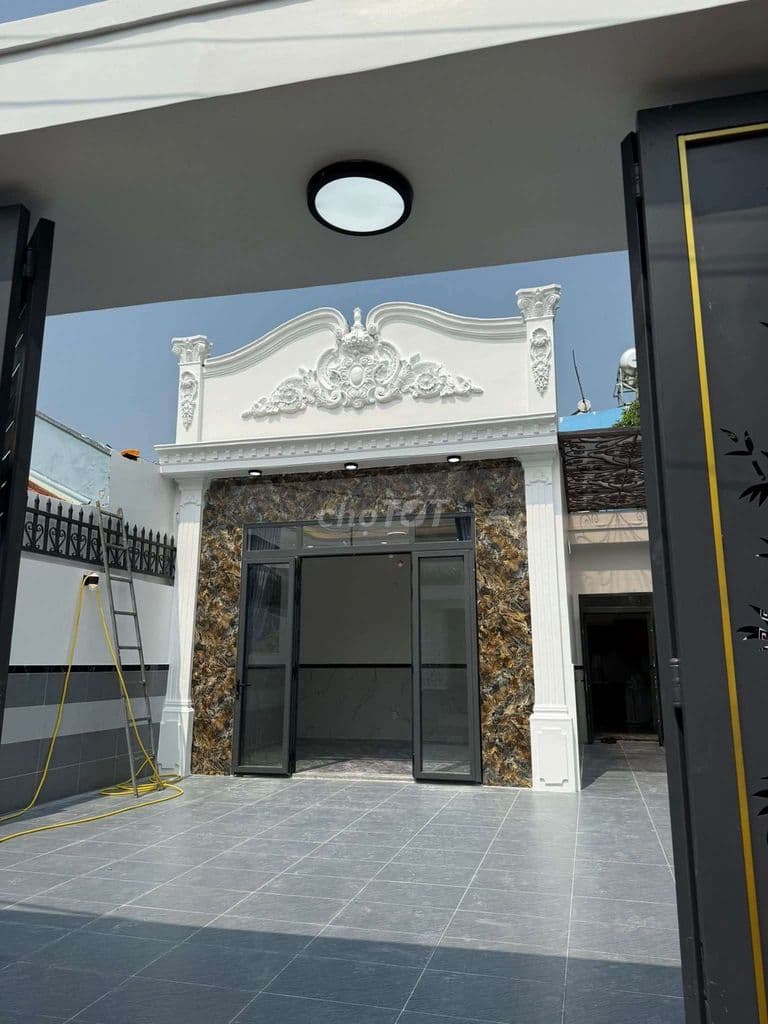 Nhà 6,7x21, hẻm xe hơi Nguyễn Thị Thử vô 199m gần CV Sinh Thái Hóc Môn