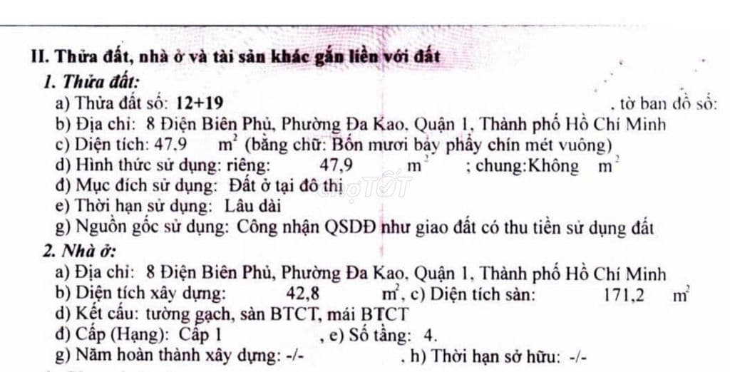 Nhà Trung Tâm Quận 1 siêu HOT - giá cực chill