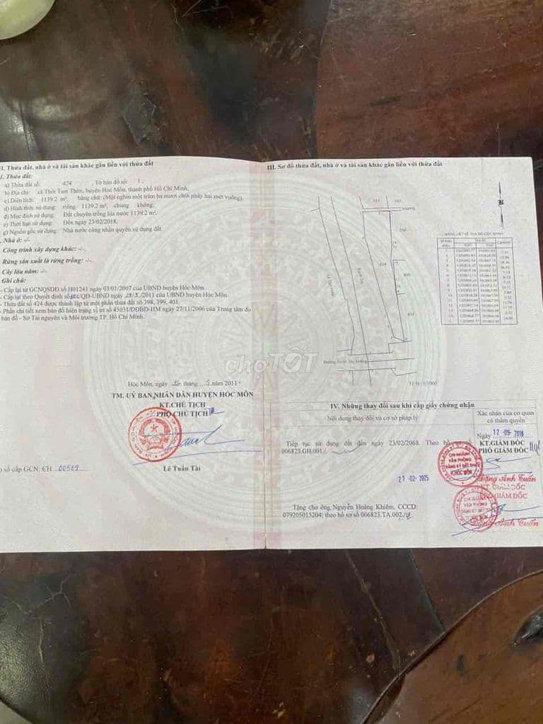 chính chủ cần bán đất mặt tiền xe tải tới nơi - Ảnh 2