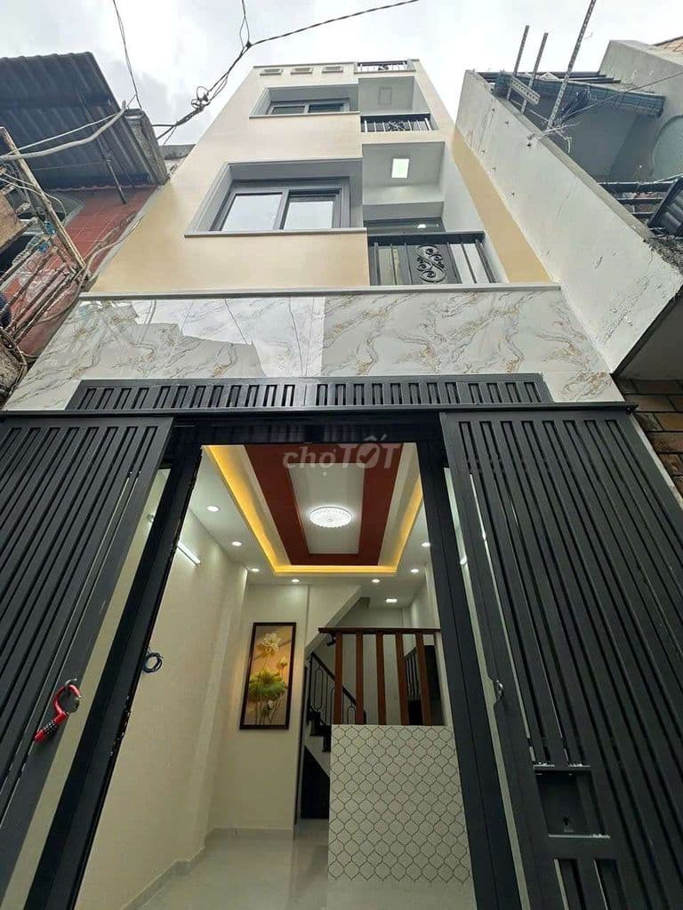 Nhà mới 3 Tầng Lầu Âu Dương Lân P3-Q8