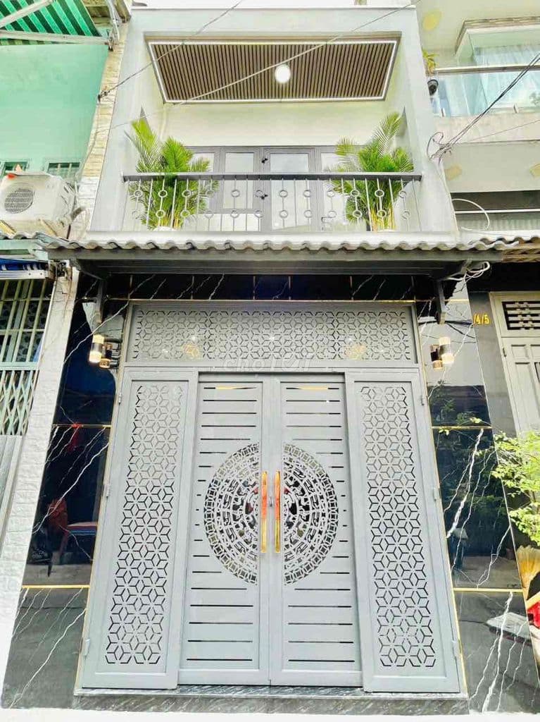 Nhà mới đẹp 3.8x10.5m 1 trệt 1 lầu 2PN 2WC HXH 413 Lê Văn Quới - 4.88t