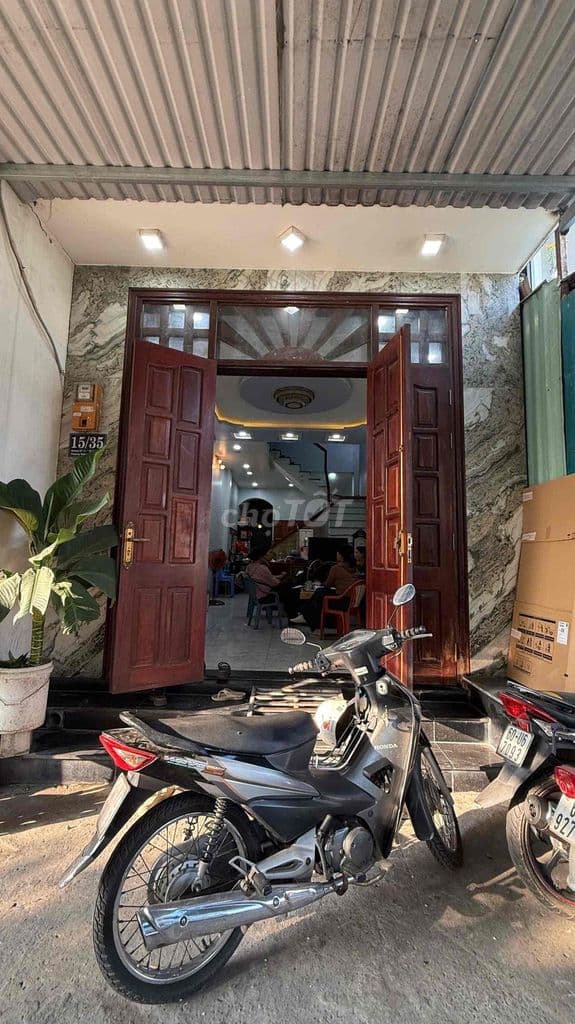 Nhà SHR Nguyễn Ảnh Thủ HXH 7M - Đúc 1 Lửng 3 Lầu 4PN - Ảnh 2