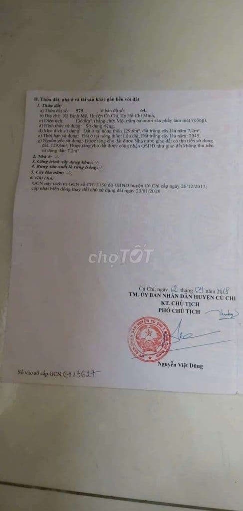 Đất thổ cư xã bình mỹ, củ chi - Ảnh 2