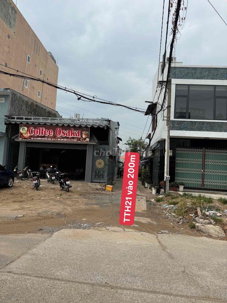 Cần bán gấp căn nhà hẻm thông TTH21 và Nguyễn Thị Căn