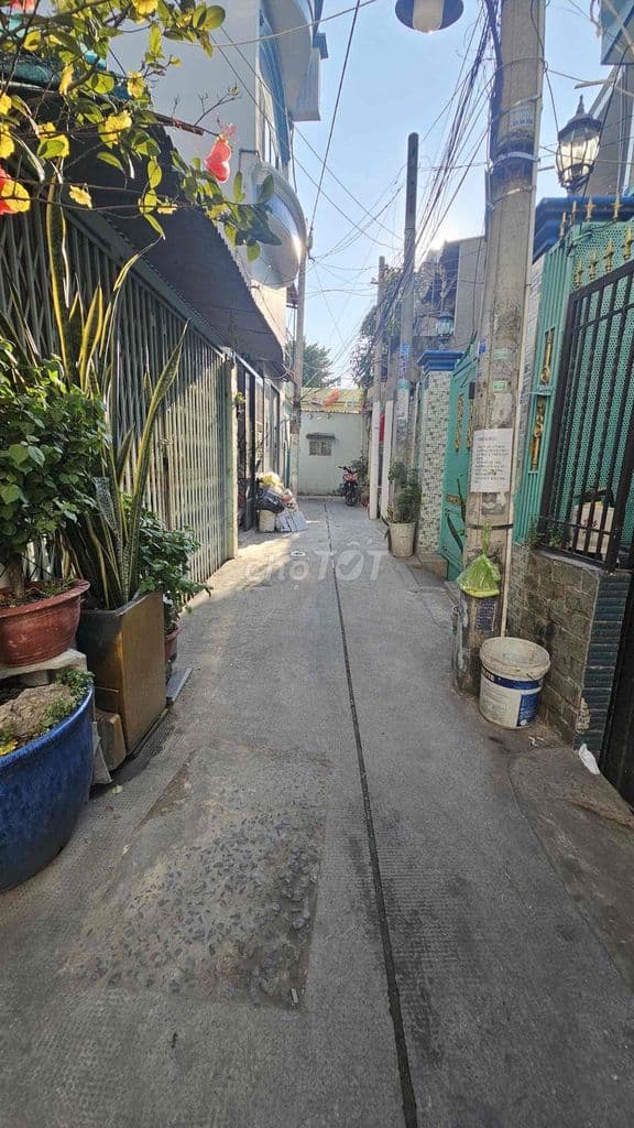 Nguyễn duy 5m2 x 7m5 nở hậu 6m 3 tầng đúc btct hẻm 3m thông sh riêng - Ảnh 3