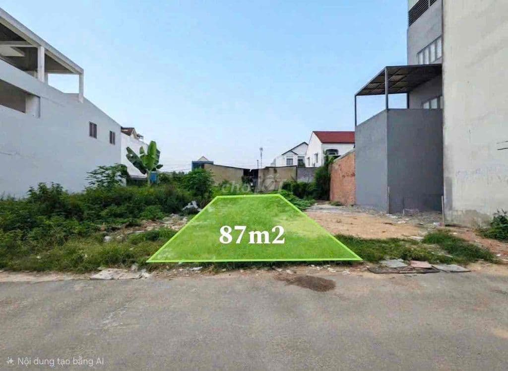BÁN ĐẤT ĐƯỜNG 6 - NGAY CỔNG CHUNG CƯ ĐƯỜNG LÒ LU - 4.7 TỶ - Ảnh 2