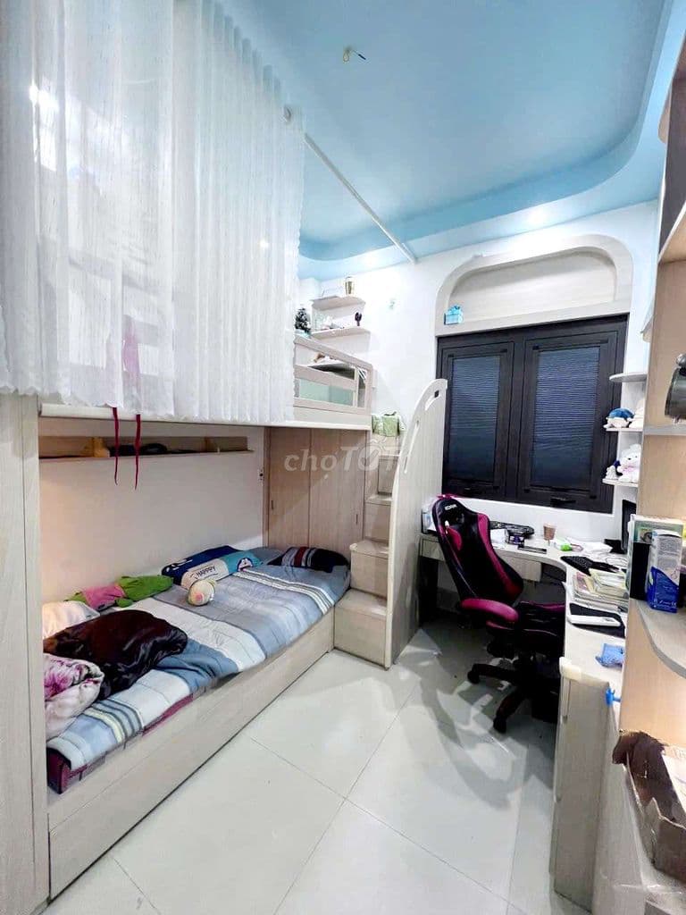 NHÀ MỚI 4 TẦNG HẺM XE HƠI THÔNG KẾ CHỢ HOA ĐẦM SEN - CHỈ 5 TỶ NHỈNH - Ảnh 3