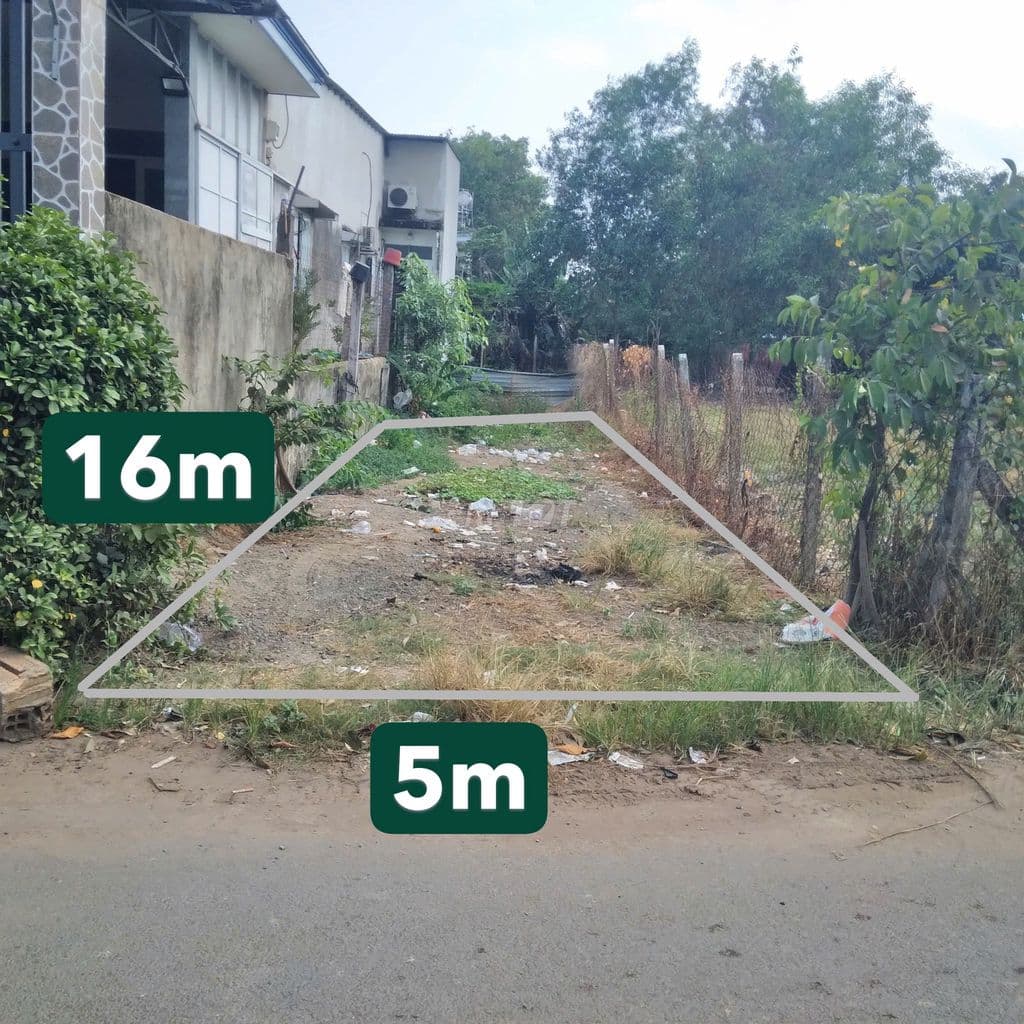 BÁN ĐẤT ĐƯỜNG NGUYỄN VĂN KHẠ TÂN AN HỘI CỦ CHI 80M2 1TỶ1 SỔ HỒNG RIÊNG