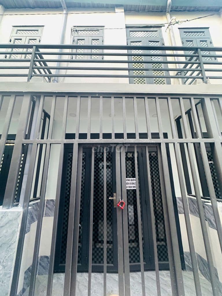 Bán 2 Căn Nhà Q12 ngay ngã 4 Chợ Cầu 4x7m Có GPXD Sổ Hồng Full Thổ Cư - Ảnh 3