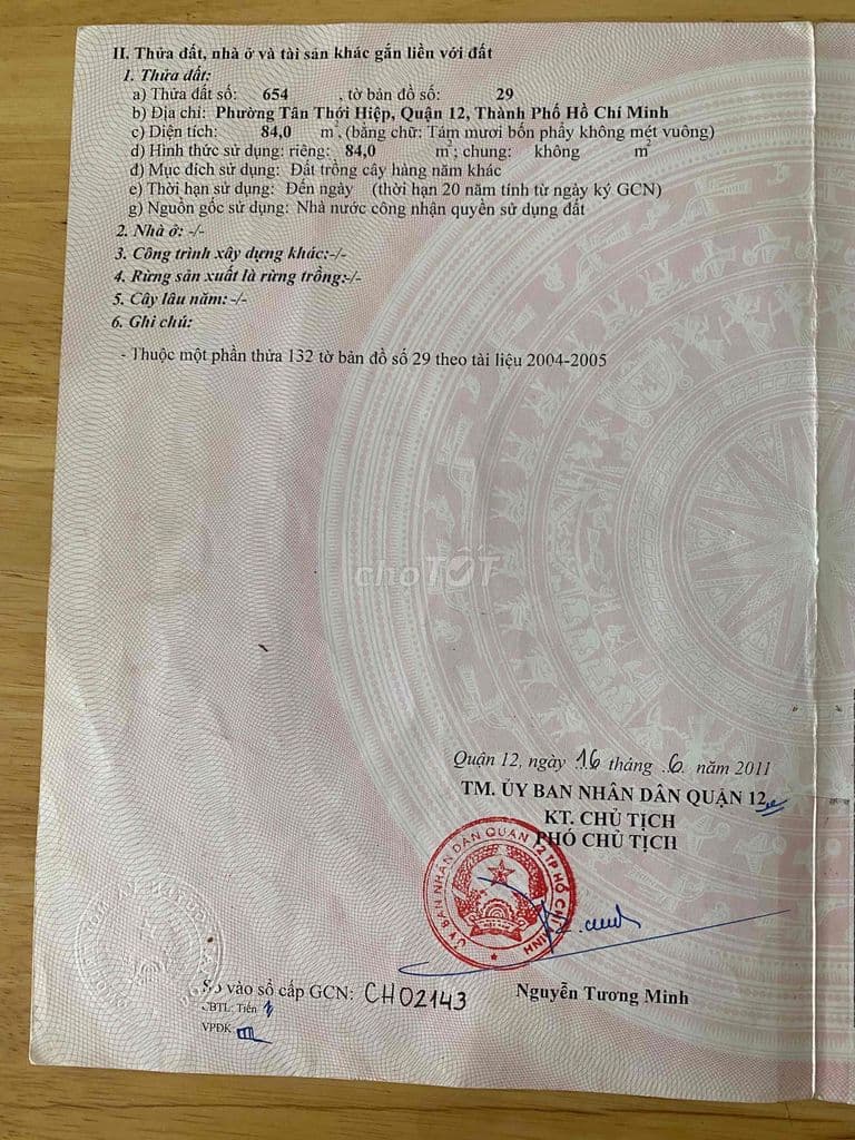 Bán đất chính chủ (thương lượng sâu) - Ảnh 2