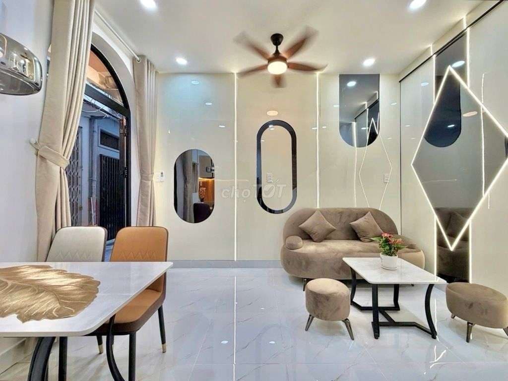 Nhà Đẹp Phan Văn Trị_lô góc thoáng_FULL nội thất _ dọn vào ở ngay - Ảnh 2