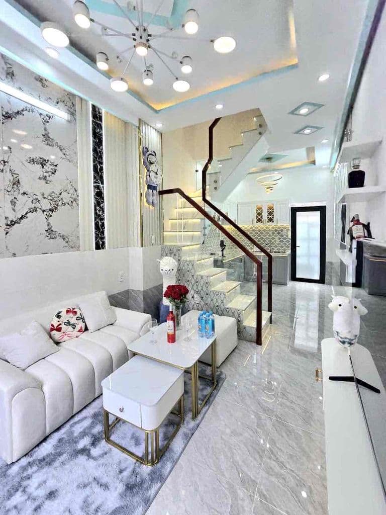 ❌❌❌ NHÀ 3 LẦU ĐẸP 100% - CÓ SỔ HỒNG RIÊNG - ĐƯỜNG XE HƠI ĐẬU SÁT NHÀ - Ảnh 3