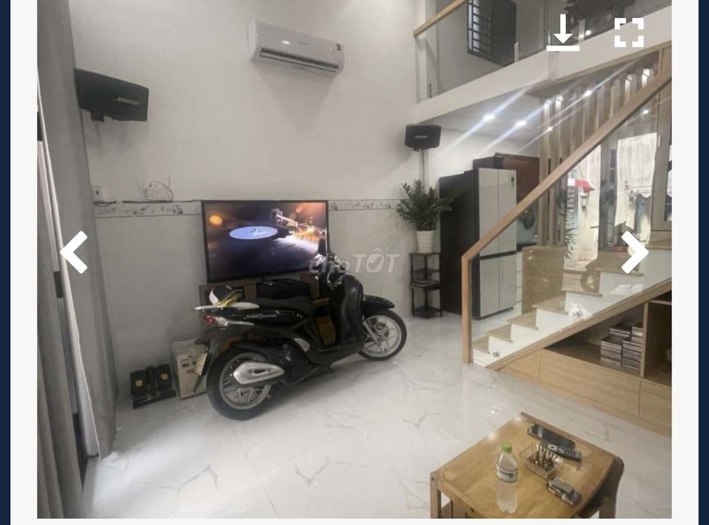 hẻm 5m , nhà 2 tầng 4*12 chỉ 1,75 tỷ - Ảnh 3