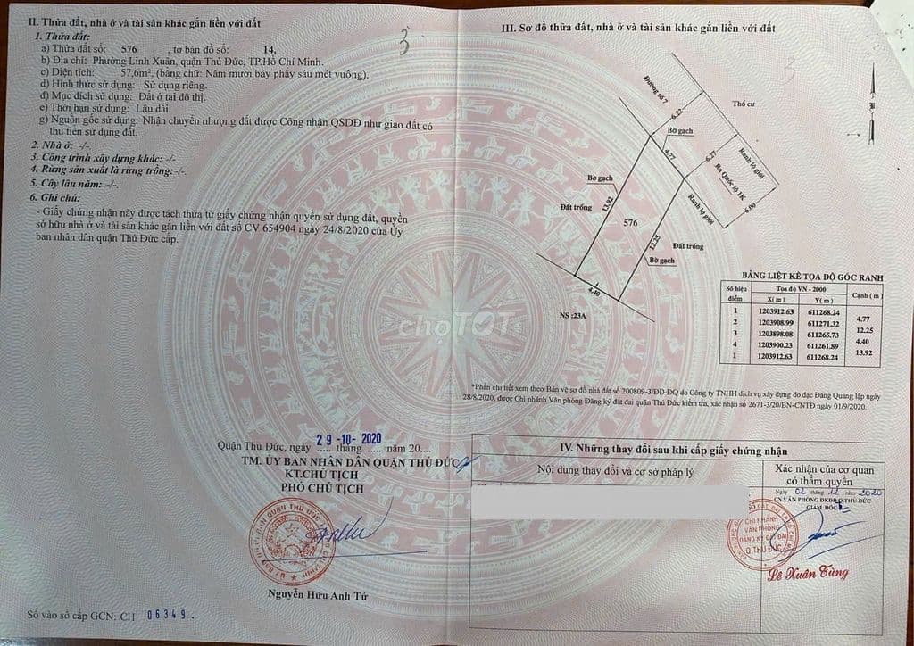 Chủ bán 3 Lô Mặt Tiền Đường 7, P Linh Xuân, Thủ Đức. Giá chỉ 78tr/m2 - Ảnh 3