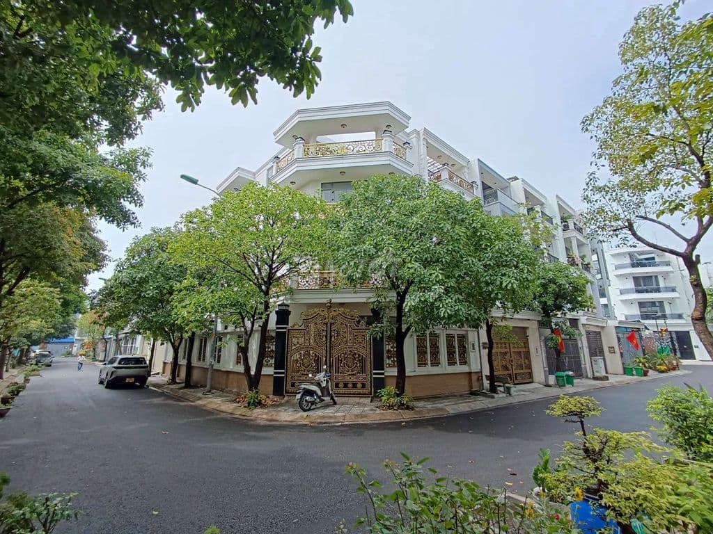 BIỆT THỰ SIÊU VIP 8x20M GÓC 2 MẶT TIỀN KDC HIỆP THÀNH CITY, Q12