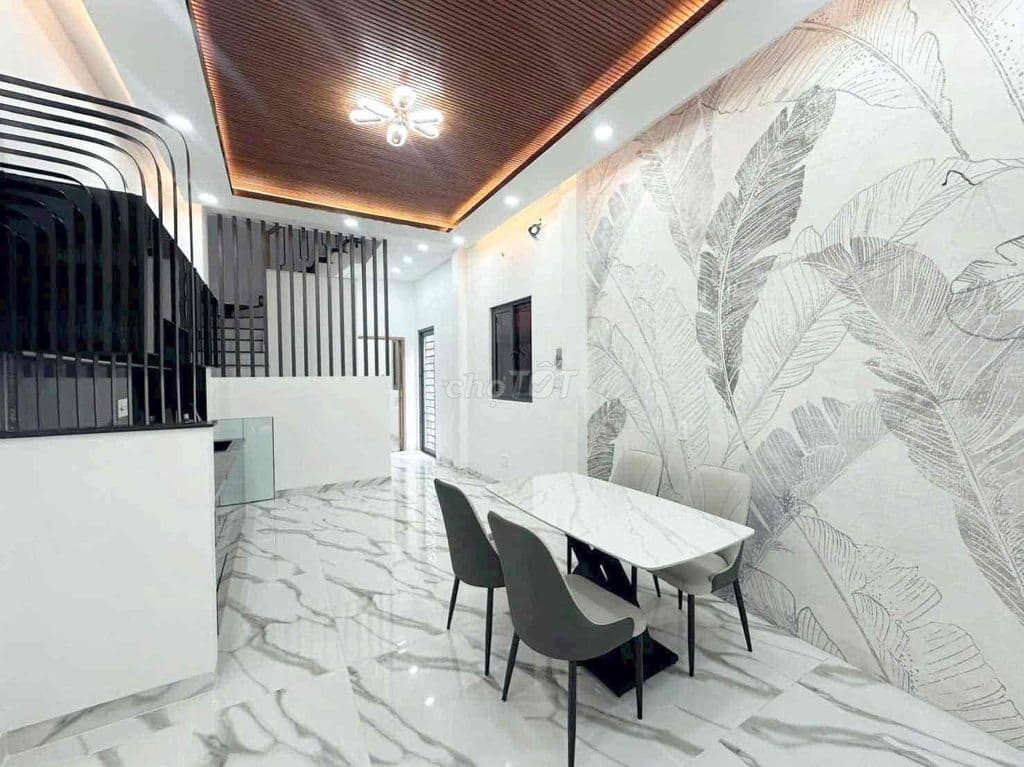 🛑Nhà mới xây, 4 tầng (3.6x14m), hẻm thông, Dương Bá Trạc P2 Q8 - Ảnh 3