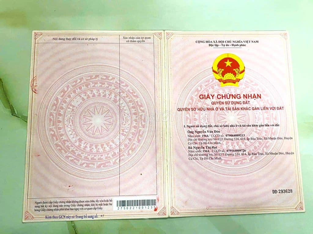 BÁN ĐẤT ngang 25 mét MẶT TIỀN ĐƯỜNG NHỰA 792 AN PHÚ, CỦ CHI, TPHCM