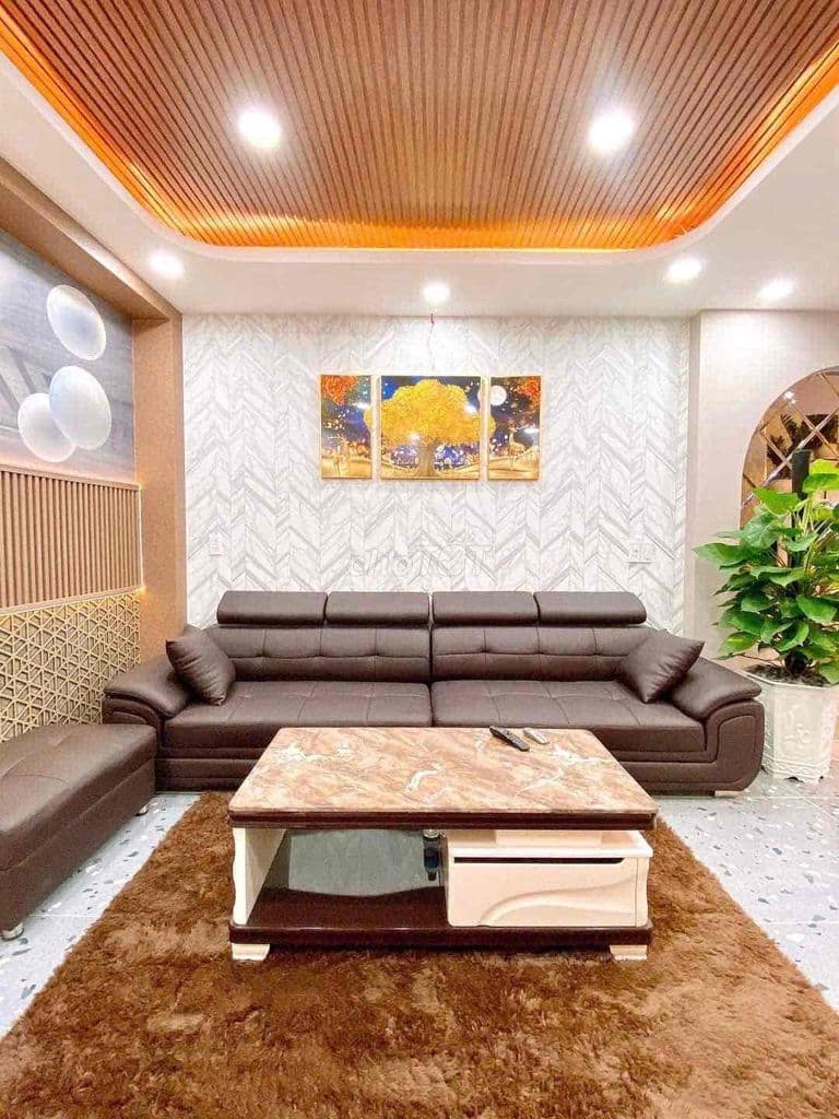Nhà bán có thang máy đường oto 8m thông Lê Đức Thọ, P6, GV - 5 lầu - Ảnh 3