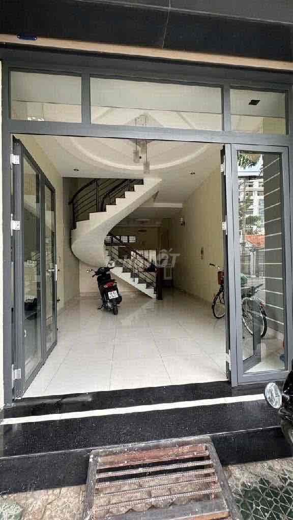 Nhà 4 Tầng đối diện Topazcty mặt tiền đường khu dân cư Cao Lỗ P4 Q8