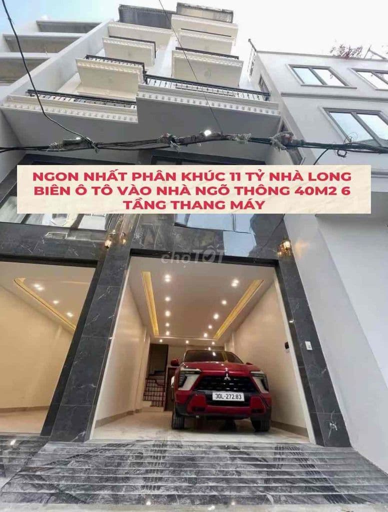 Căn này ngon nhất Thượng Thanh rồi ạ. Hoa hậu 40m2 6 tầng thang máy