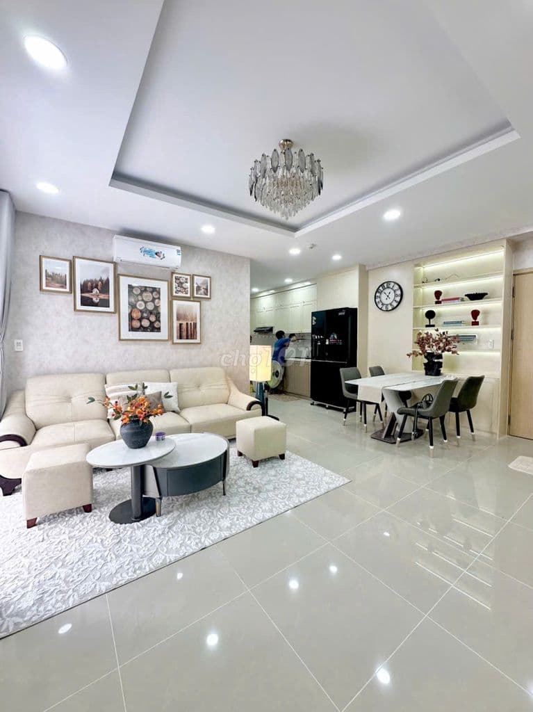 BÁN CĂN HỘ ORIENTAL PLAZA, 100M2, 3PN, FULL MỚI, BÁN: 5.7 TỈ, MG 1% - Ảnh 2