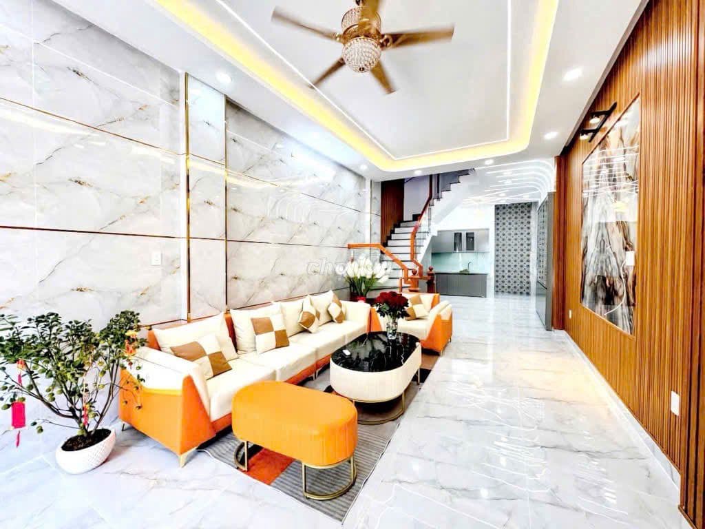 Nhà Mới Mã Lò Bình Tân , DT: 60m2 , Hẻm Xe Hơi , 2 Lầu 4PN Ở Liền - Ảnh 2
