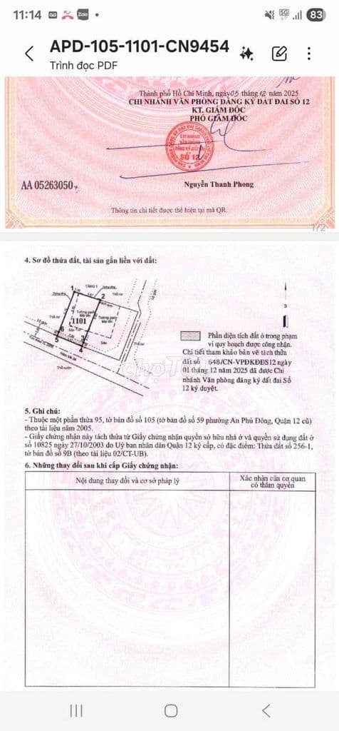 Bán đất hẻm 306 vườn lài gần cầu sắt an phu đông - Ảnh 3