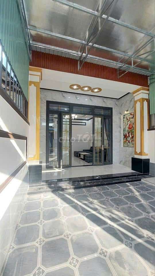 Bán nhà cấp 4 sổ hồng riêng, dt 100m2 ngay KDC Bình Hưng giá 740triệu - Ảnh 2