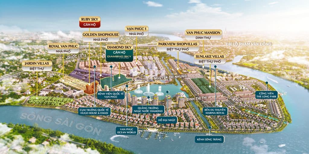 Mở bán khu căn hộ cao tầng đầu tiên tại KĐT Vạn Phúc City