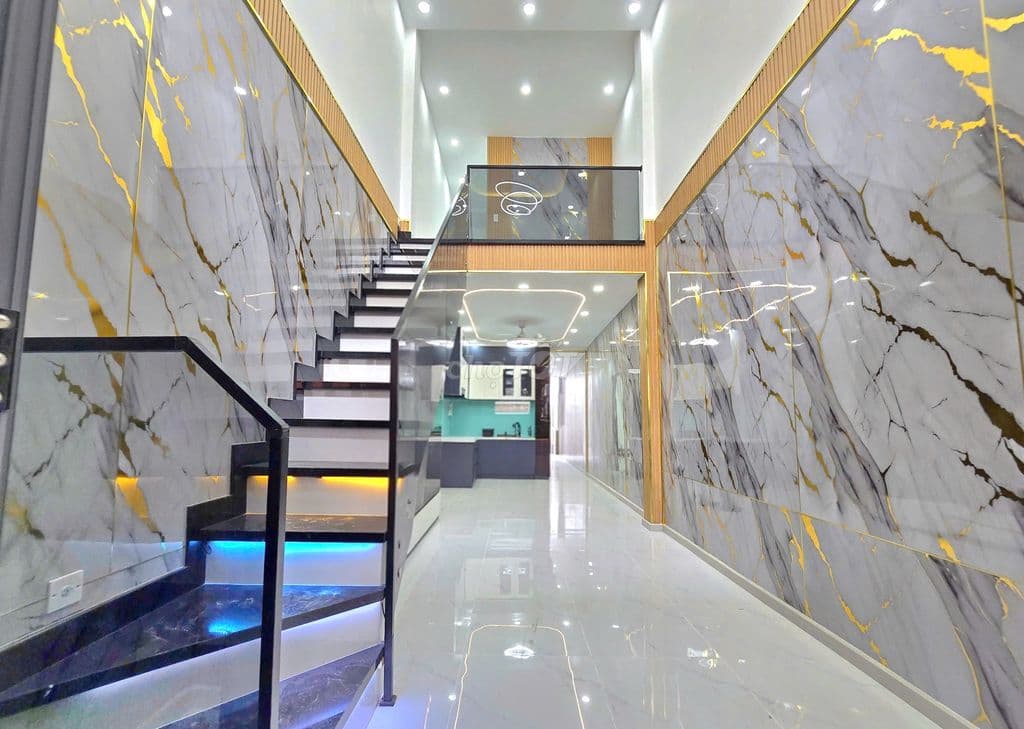 Bán nhà phố mới hoàn thiện full nội thất hẽm thoáng Huỳnh Tân Phát. Q7 - Ảnh 3