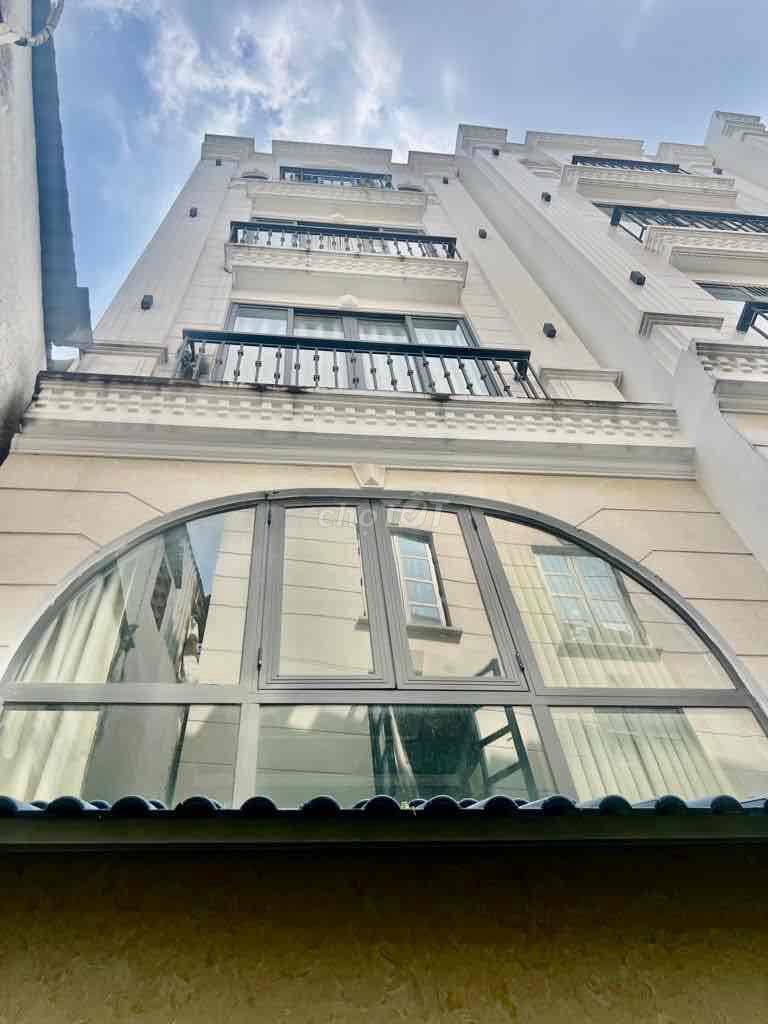 HẺM XE HƠI ĐẬU CỬA,TRẦN BÌNH TRỌNG BÌNH THẠNH,4,35m x 12m x 5Tầng 11TY