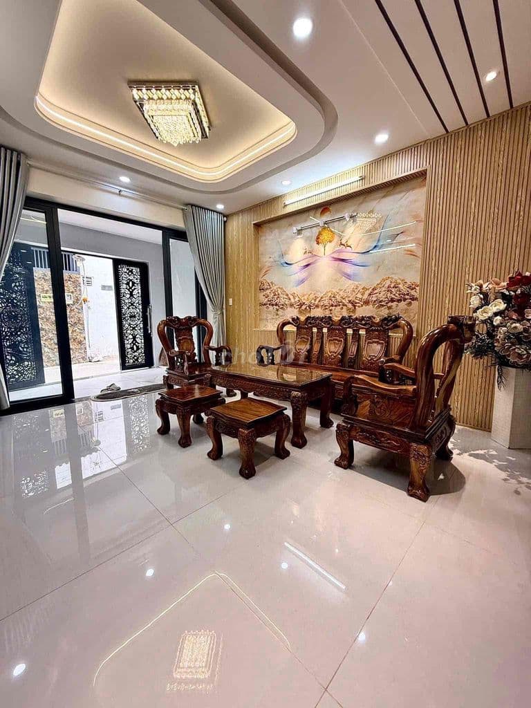 Nhà 3 lầu, hẻm ô tô, có thang máy, Dt 4 x 16m. Phạm Văn Chiêu, Gò Vấp. - Ảnh 3