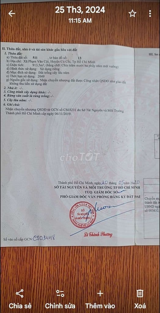 cần bán mảnh đất số13 đường Bàu lách - Ảnh 2