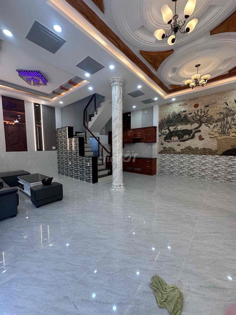 Bán Nhà Ngang 8m 4 Tầng, Ngay Chợ Bình Thành KDC Vĩnh Lộc, Chỉ Nhỉnh 5 - Ảnh 3