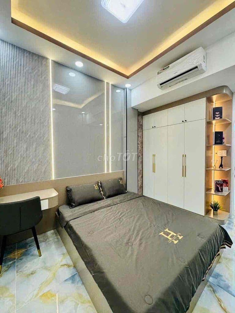 Nhà Đẹp Hoàn Công Đủ Hẻm 3m Dạ Nam Cầu Chữ Y - Ảnh 3
