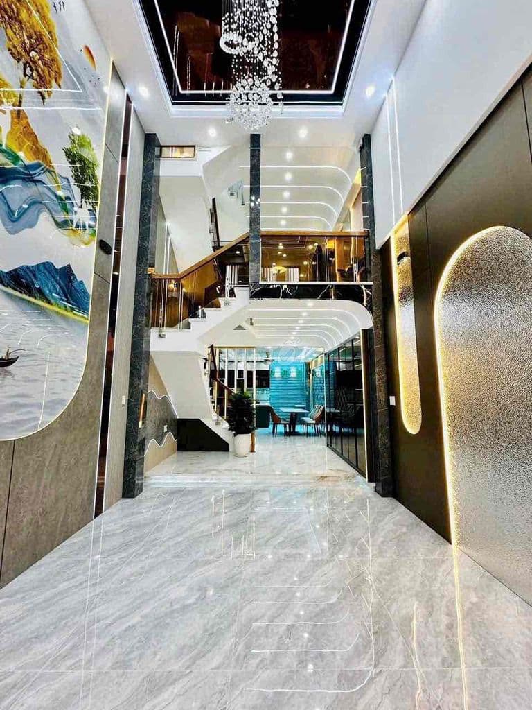 Xả Lỗ 1 Cặp Còn Bớt - Nhà Phố 5 Tầng - Full Nội Thất Cao Cấp Quận 12 - Ảnh 2