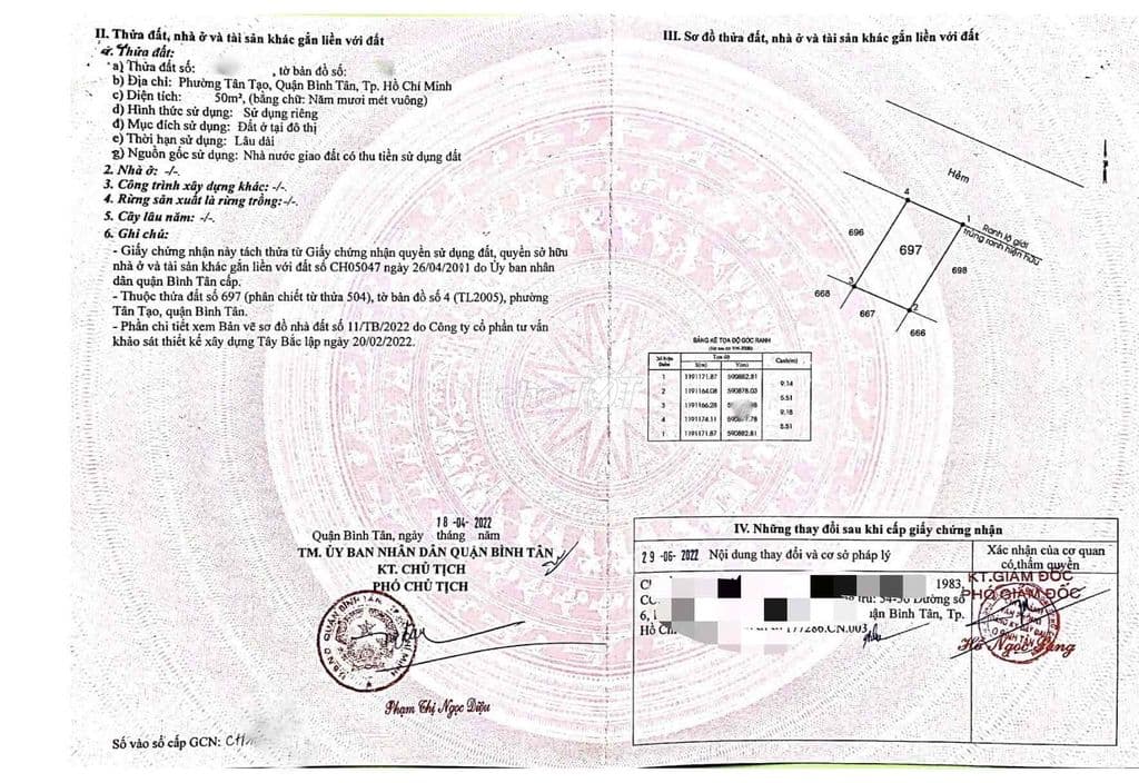 ĐẤT BÌNH TÂN- HẺM XE HƠI 7M- GIÁ HƠN 3TỶ - Ảnh 2