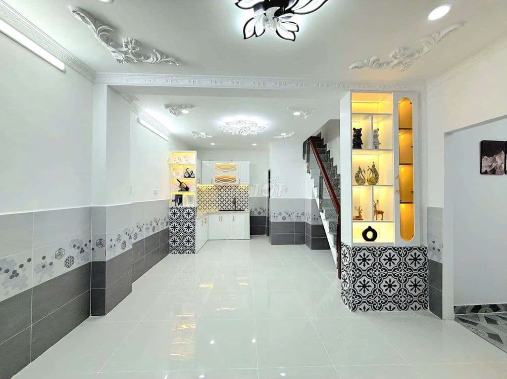 Nhà Mới Vào ở Liền 1 Lầu Đúc Đường Huỳnh Tấn Phát Nhà Bè. - Ảnh 2