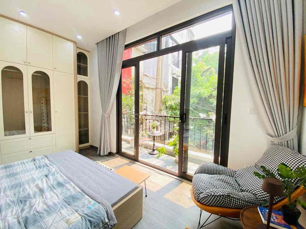 Hiếm! Cát Linh, 30m ra phố, ngõ thông, nhà xây mới, full đồ, 31m*5T - Ảnh 3