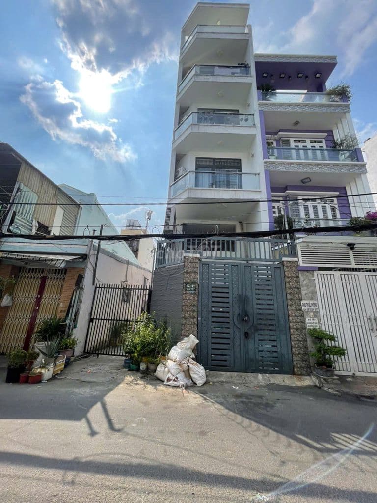 Bán nhà góc 2 MT đường số - 6 tầng - có hầm - thang máy- DT 4,5m X 24m