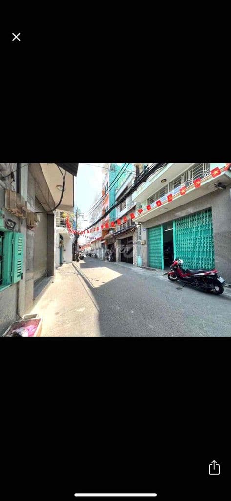 CHÍNH CHỦ BÁN NHÀ HXH 3m3 x 18,5 nở hậu 7m6 - CỌC GIAO NHÀ LIỀN - Ảnh 2