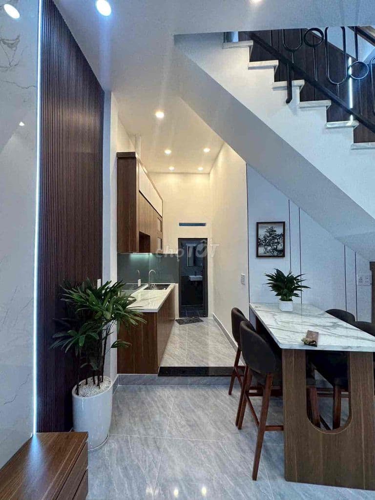 bán nhà mới 100% vào ở ngay đường Bà Hom phường Phú Lâm - Ảnh 2