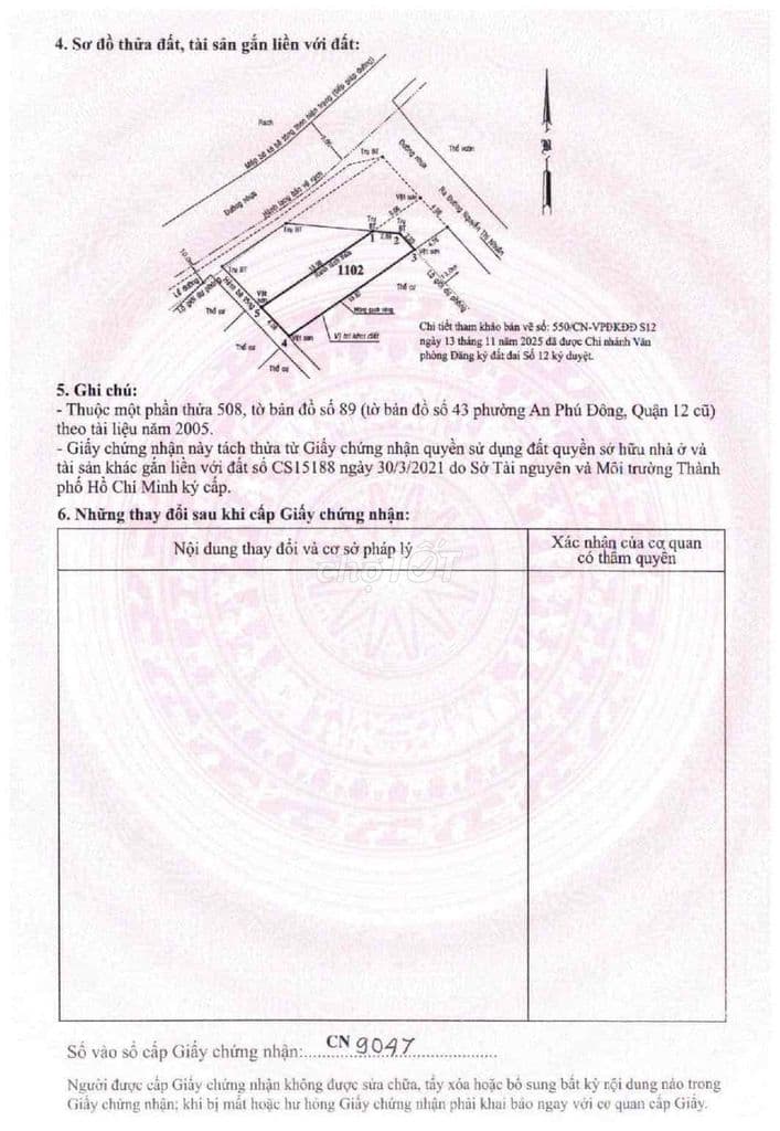 giá tốt đầu tư đất Apđ 9 -giáp gò vấp -nhỉnh 4,x tỷ -hẻm thông - Ảnh 3