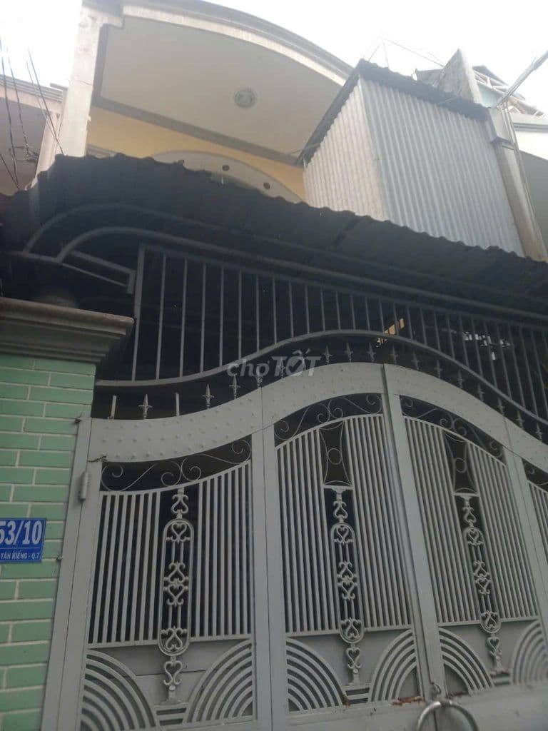 Hẻm xe hơi Trần xuân soạn 4,1m x 23m nhà 1lau cách đường TXS 20m