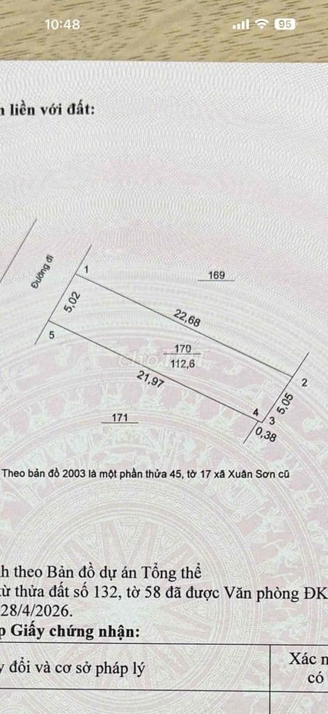 113m² bám đg nhựa rộng 2 ôtô tránh tại Sơn Tây, HN mà giá chỉ 1,x tỷ - Ảnh 3