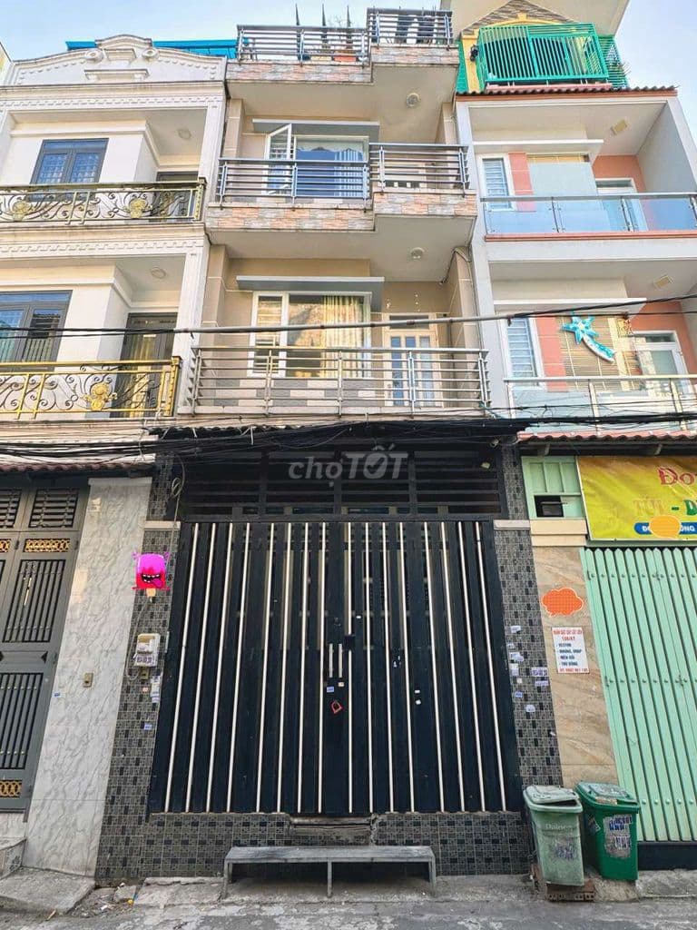 Mặt Tiền Đường Số 24A Lê Văn Quới - 4x12 - 4 Tầng - Đường 7m Thông