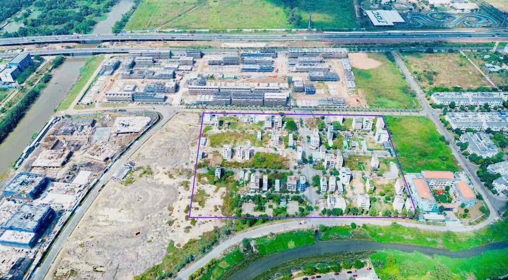 Bán nền nhà phố 80m ( 5 x 16 ) xây 1 trệt 3 lầu