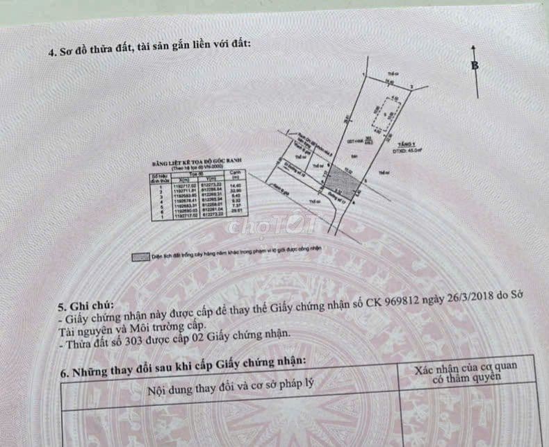 Bán 452m2 đất thổ cư phường Bình Trưng - Ảnh 2