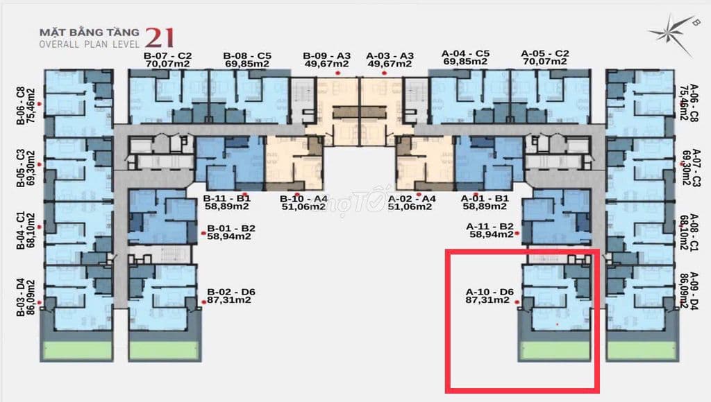Nhượng 2PN sân vườn Happy One Sora, 87.31m2 + 24m2 SV, Làng ĐH Thủ Đức - Ảnh 2