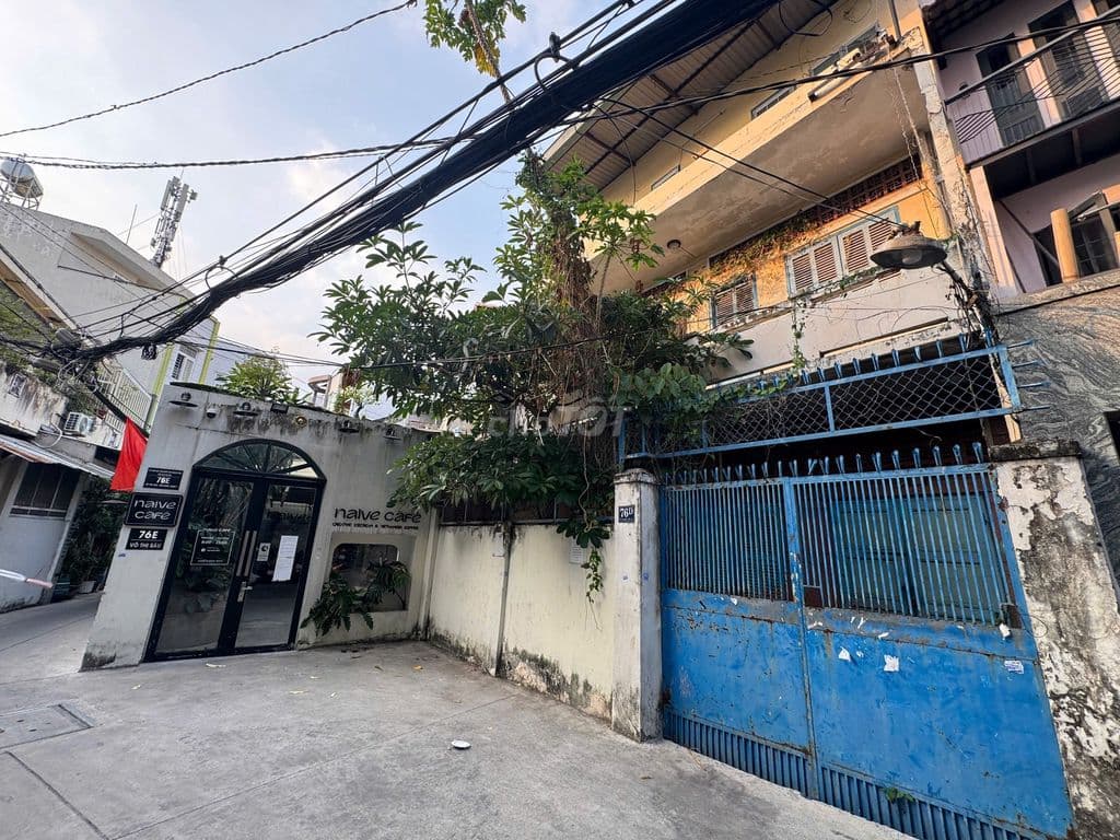 Bán nhà Võ Thị Sáu Q1. 7,2 x 14,5m CN: 104,5m2, giá đầu tư 220tr/m2